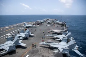 USS George Washington arrives in Middle East