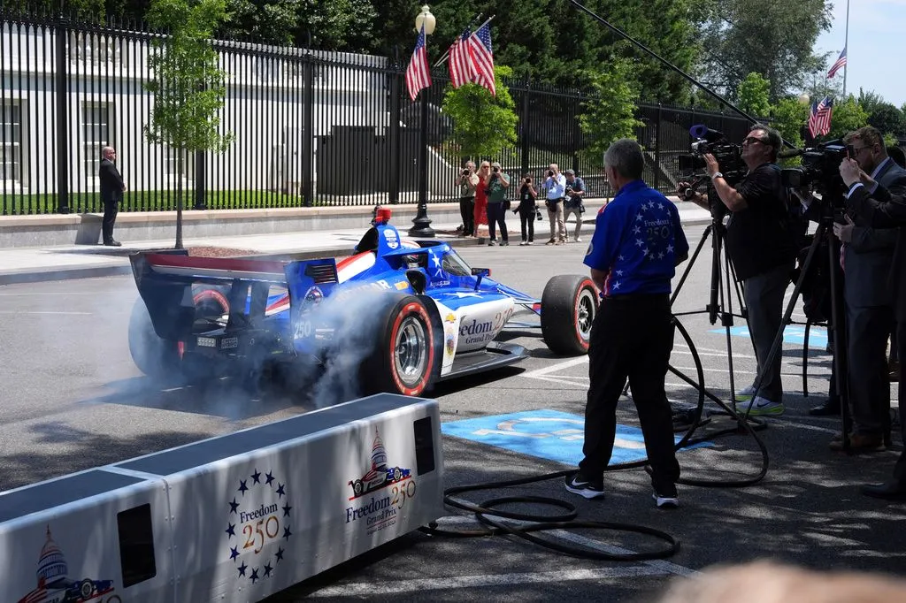 IndyCar vibrations prompt art safety study at National Gallery before Freedom 250 race