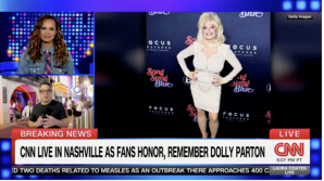 CNN uses picture of Dolly Parton impersonator during coverage of her death