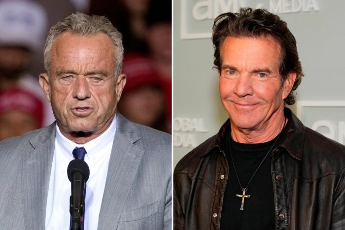 RFK Jr. launches federal plan to fight Lyme disease with Dennis Quaid