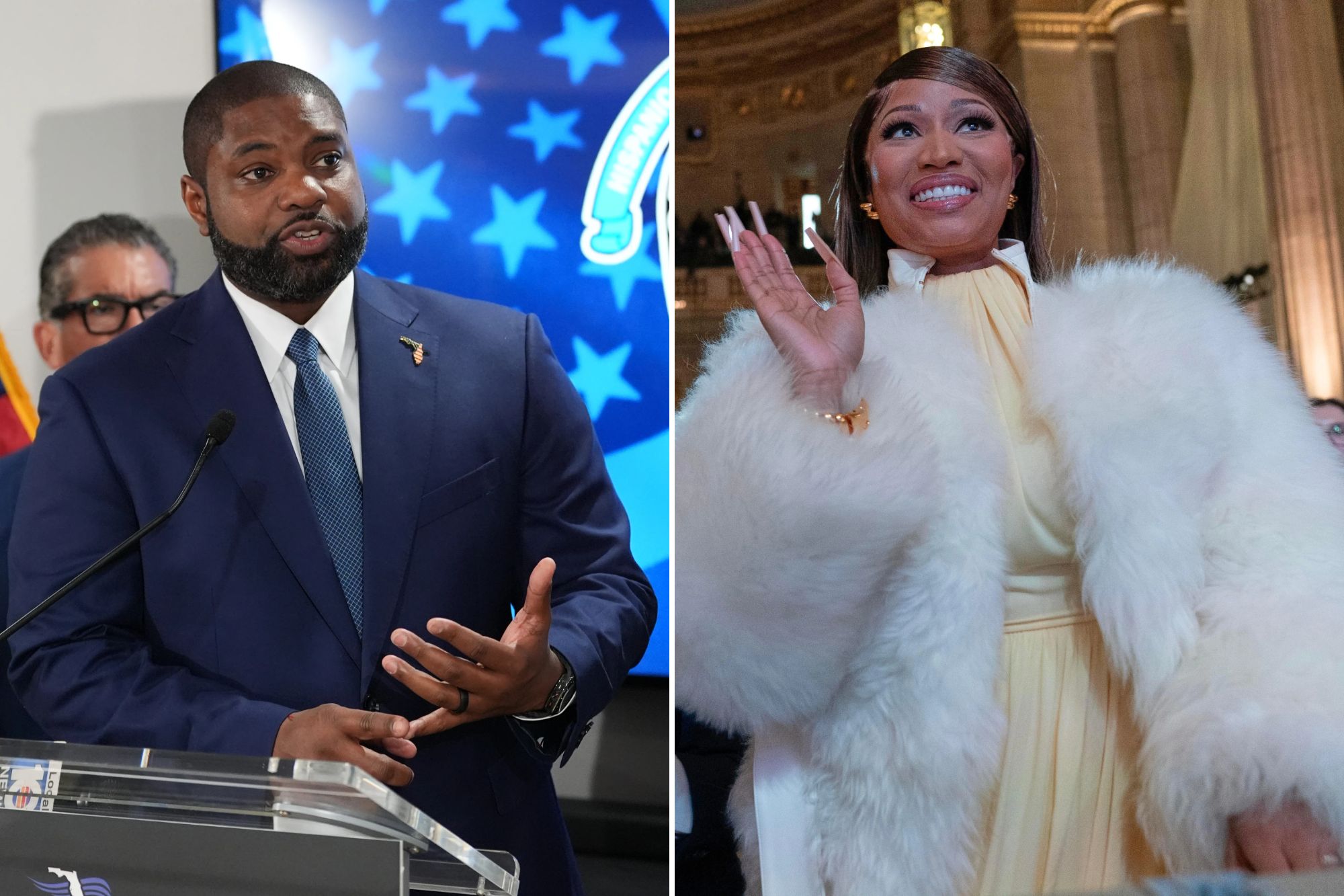 Nicki Minaj backs Byron Donalds, tells Barbz to support him