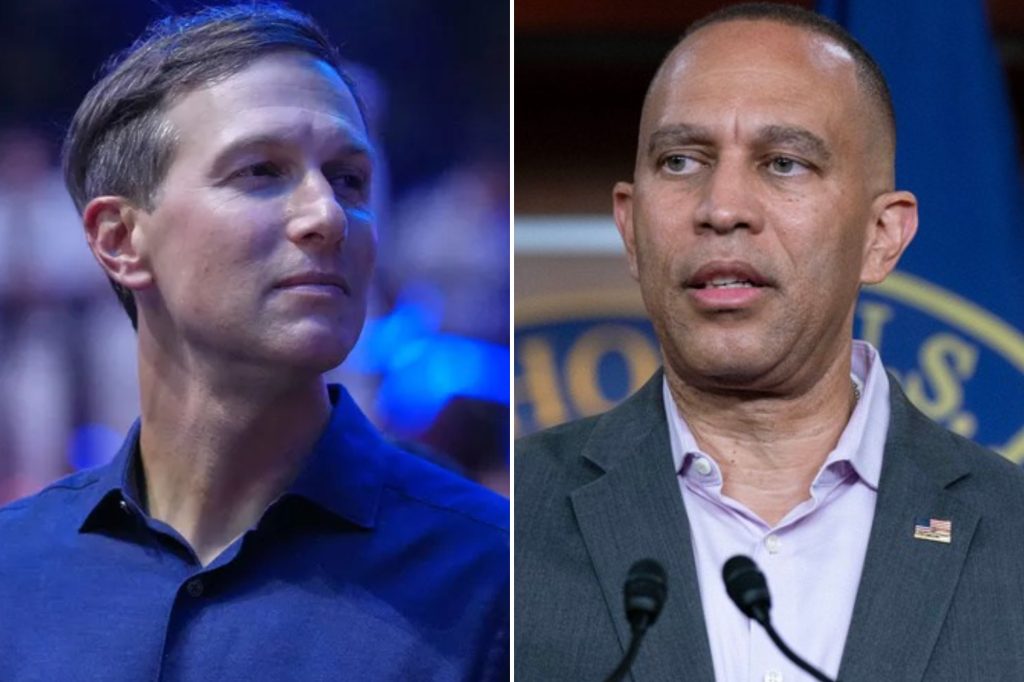 Jeffries confirms Kushner meeting, vows ‘Trump cartel’ won’t get a pass