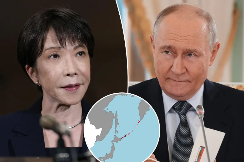 Japanese leaders say Putin visit to disputed islands has ‘extremely negative impact’ on relations