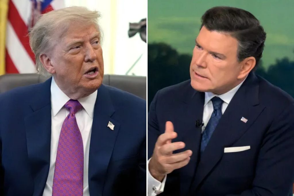 Bret Baier tuts Trump after president rips Iran story: ‘We didn’t say you wanted to meet’
