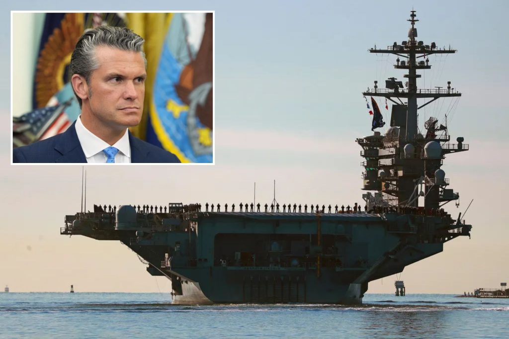 Dire conditions on USS Abraham Lincoln are ‘completely misrepresented’: Hegseth