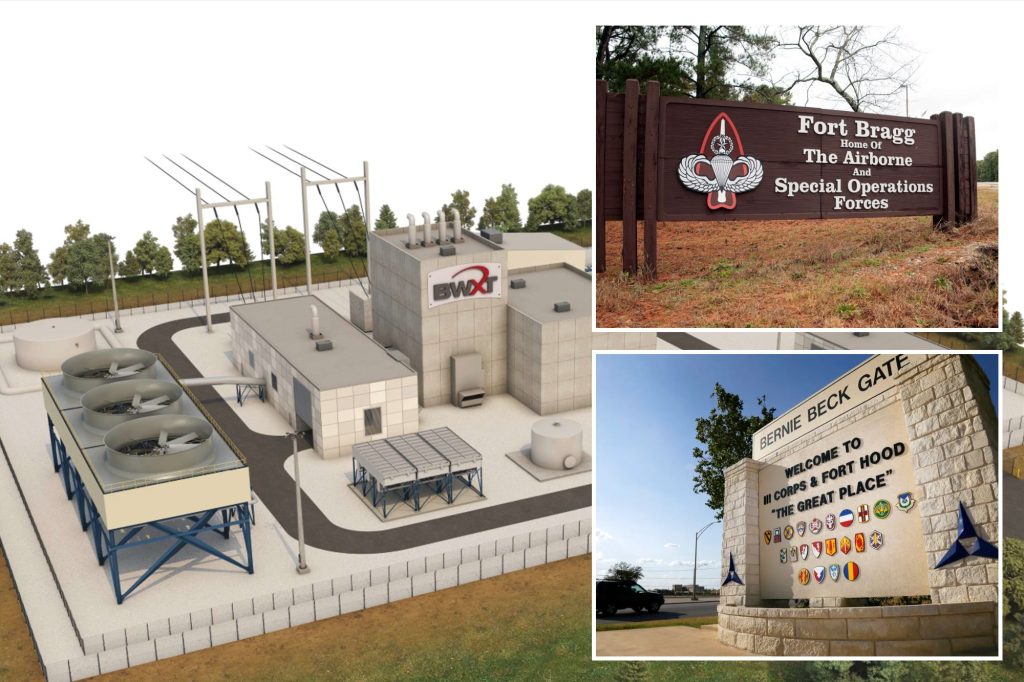 US Army spending over $2 billion to build nuclear reactors on five military bases