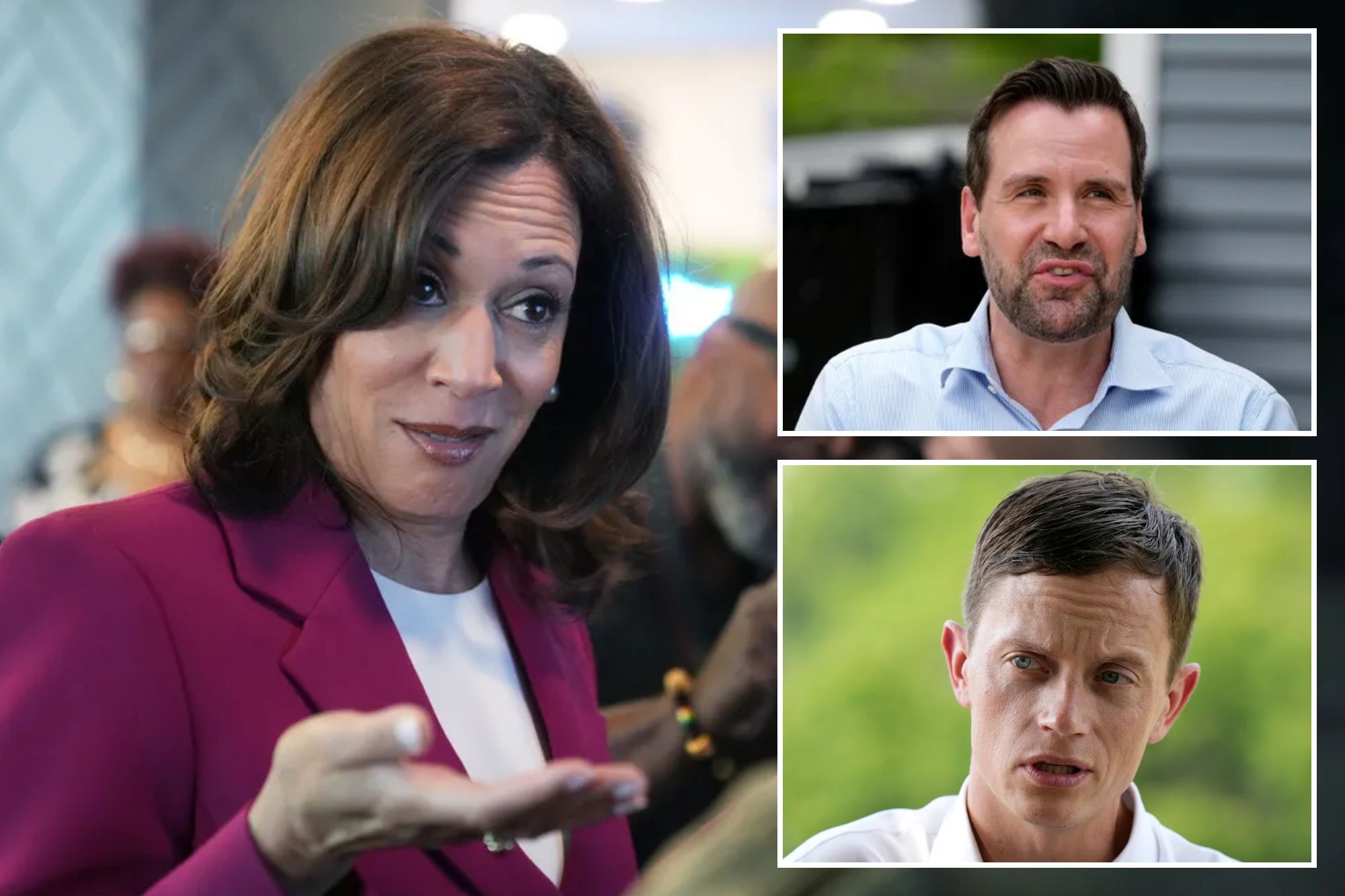 Rob Sand and Josh Turek don’t want Kamala Harris to campaign for them in Iowa