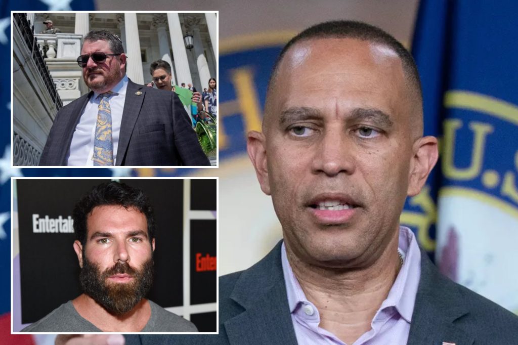 Jeffries faces progressive backlash for condemning antisemitic attacks on Randy Fine