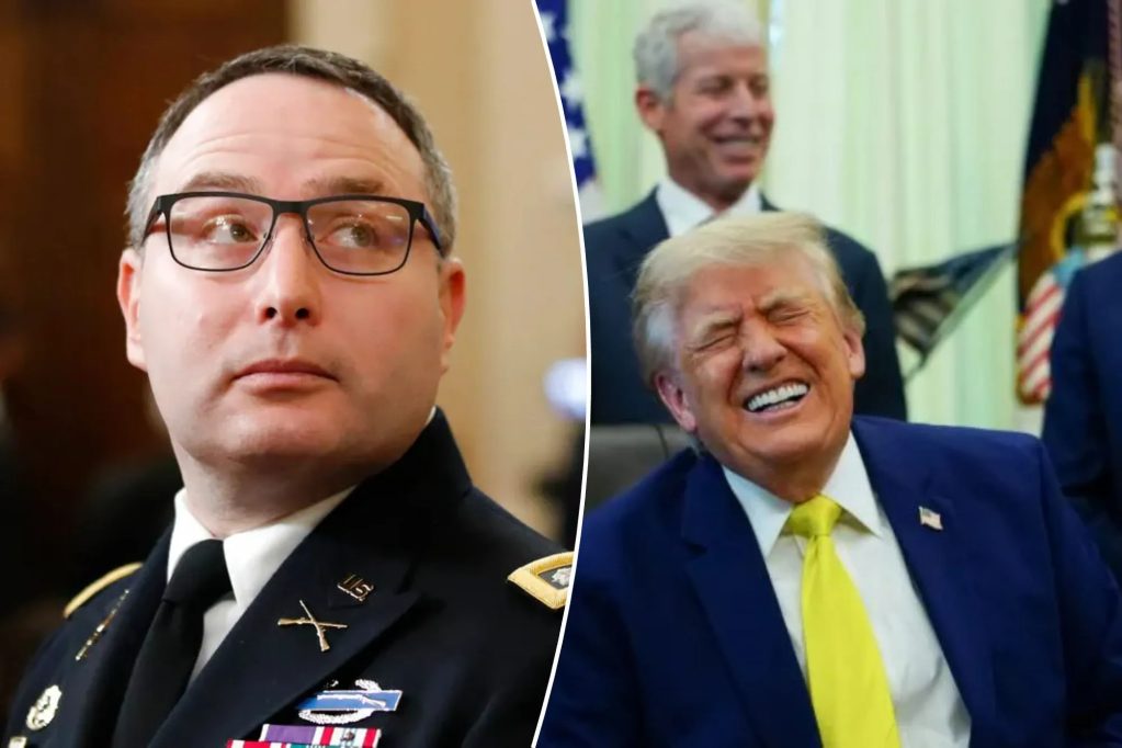 Trump ridicules ‘sleazebag Vindman’ for election loss to ‘radical left lunatic’ in Democratic primary