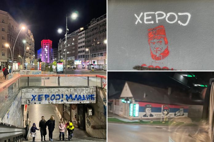 Mladic Graffiti