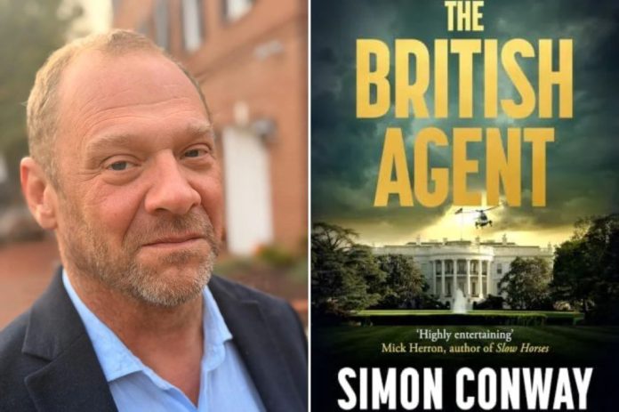 Simon Conway, author of The British Agent