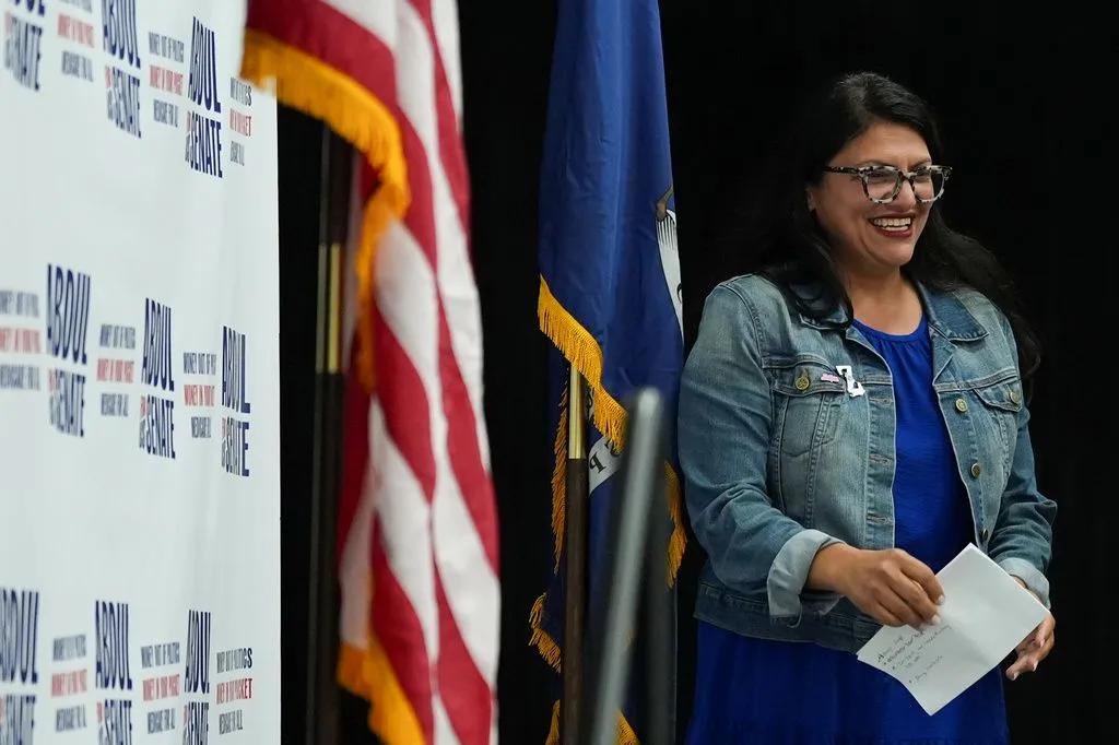 Rashida Tlaib to campaign against two Jewish House Democrats