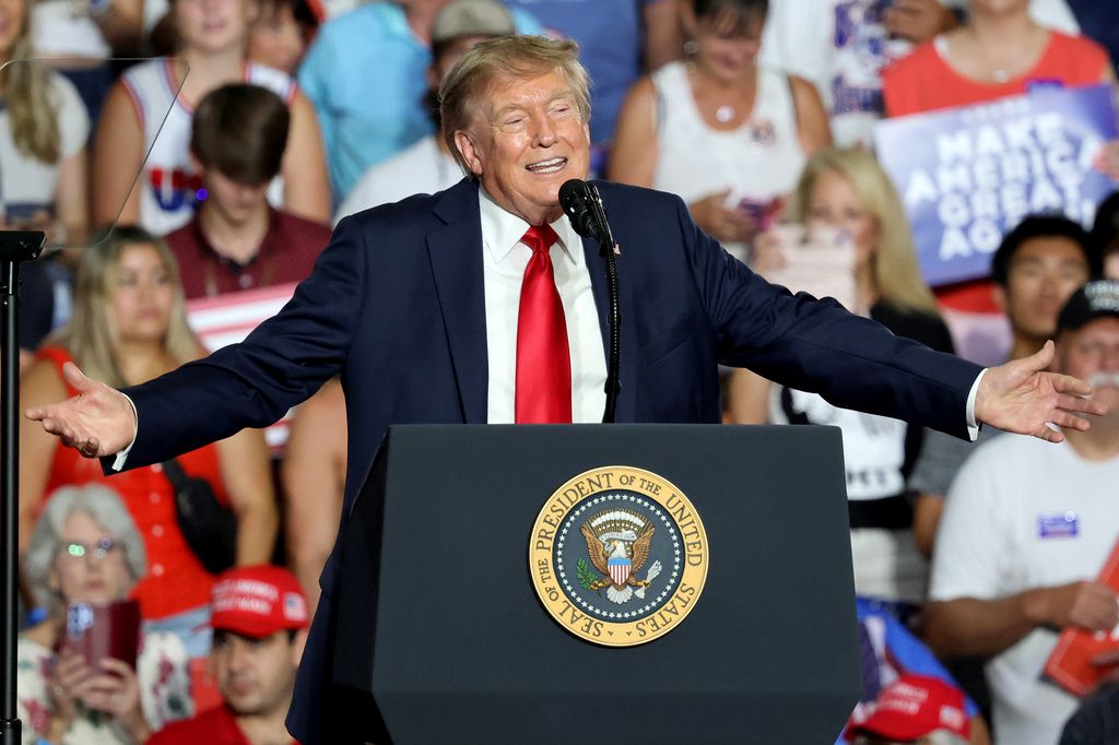 Trump pleads with GOP voters to show up for midterm elections: ‘Pretend I’m on the ballot’