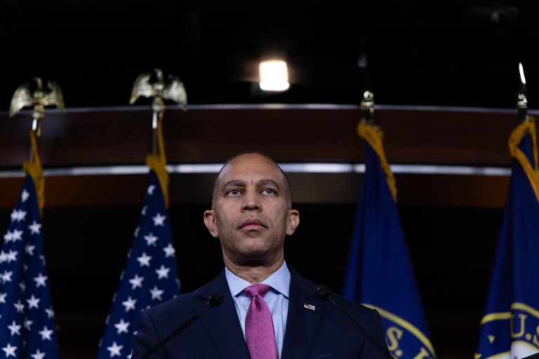 House Minority Leader Hakeem Jeffries (D-NY). (Graeme Jennings / Washington Examiner)