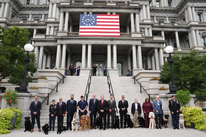 2027 Working Dogs Commemorative Coin designs unveiled at the White House