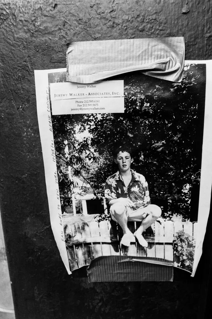 Note left at a shrine dedicated to the victims of the 9/11 terrorist attacks.