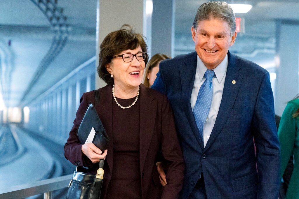 Joe Manchin heads to Maine to campaign with Susan Collins