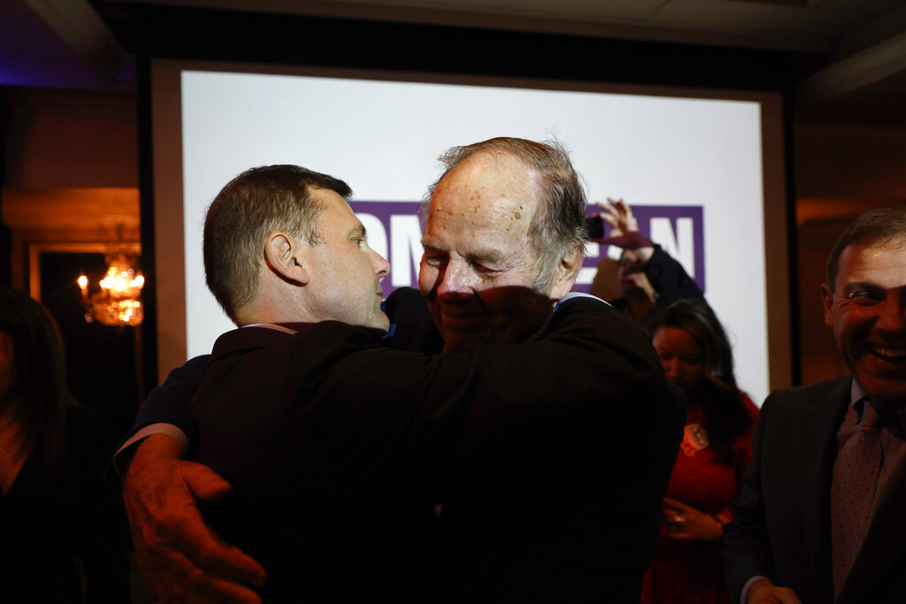 Former New Jersey governor stumps for his son in new ad