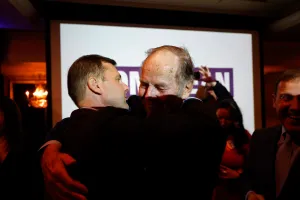 Former New Jersey governor stumps for his son in new ad