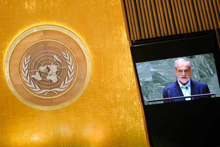 Pezeshkian at the United Nations