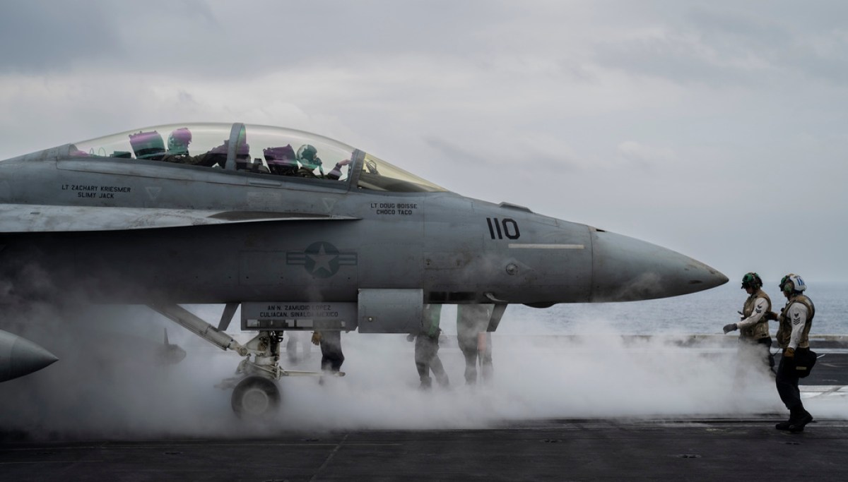 Four sailors injured after landing ‘mishap’ on Eisenhower aircraft carrier
