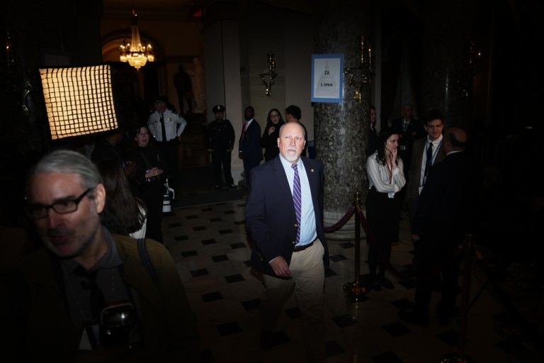 Chip Roy is seen before President Donald Trump delivers the State of the Union address.