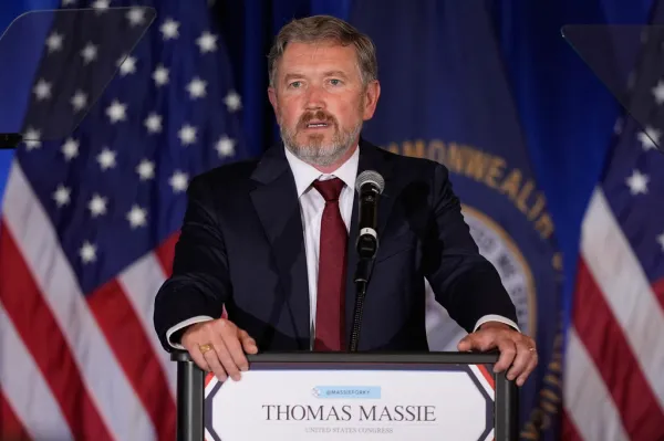 Massie offers rare praise for Trump on waiving Lindsey Graham’s Russia sanctions