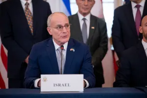 Israeli ambassador to US says son injured in West Bank attack needs ‘miracle’ to survive