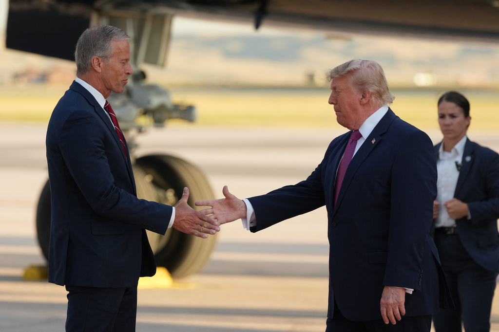Thune says ‘we’re going to need’ Trump to help with pricey Texas Senate race