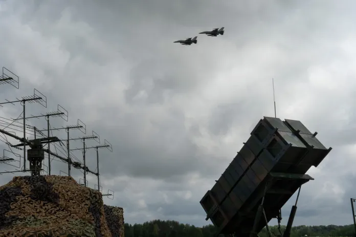 Patriot missile system in Ukraine