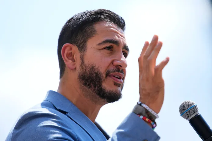 Senate Democrats emerge united behind Abdul el Sayed after closed-door meeting