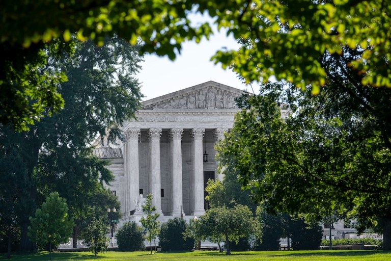 The Supreme Court building.