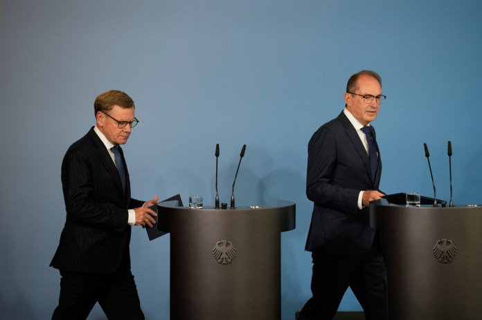 Interior Minister Alexander Dobrindt and Foreign Minister Johann Wadephul