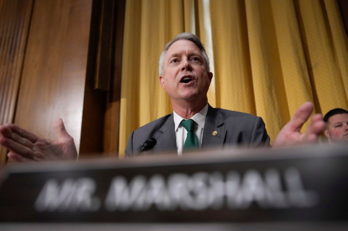 Sen. Roger Marshall (R-KS) speaks