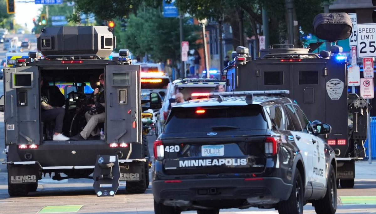 Two dead and three officers injured in Minneapolis shooting
