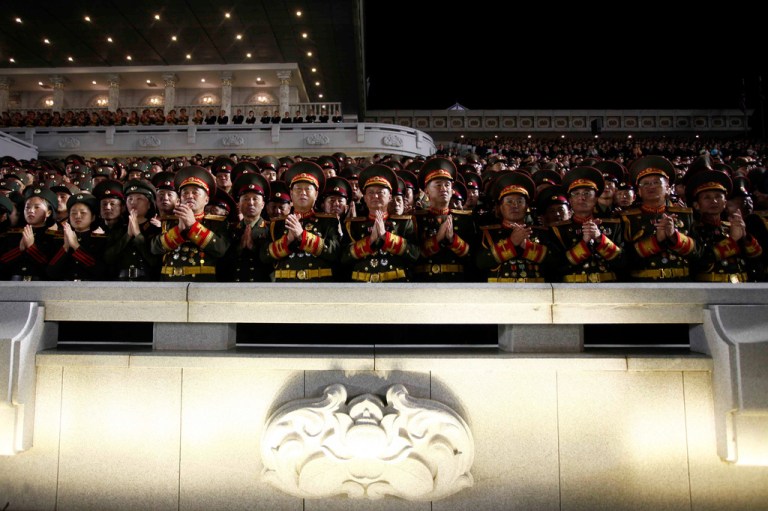 North Korea military officers