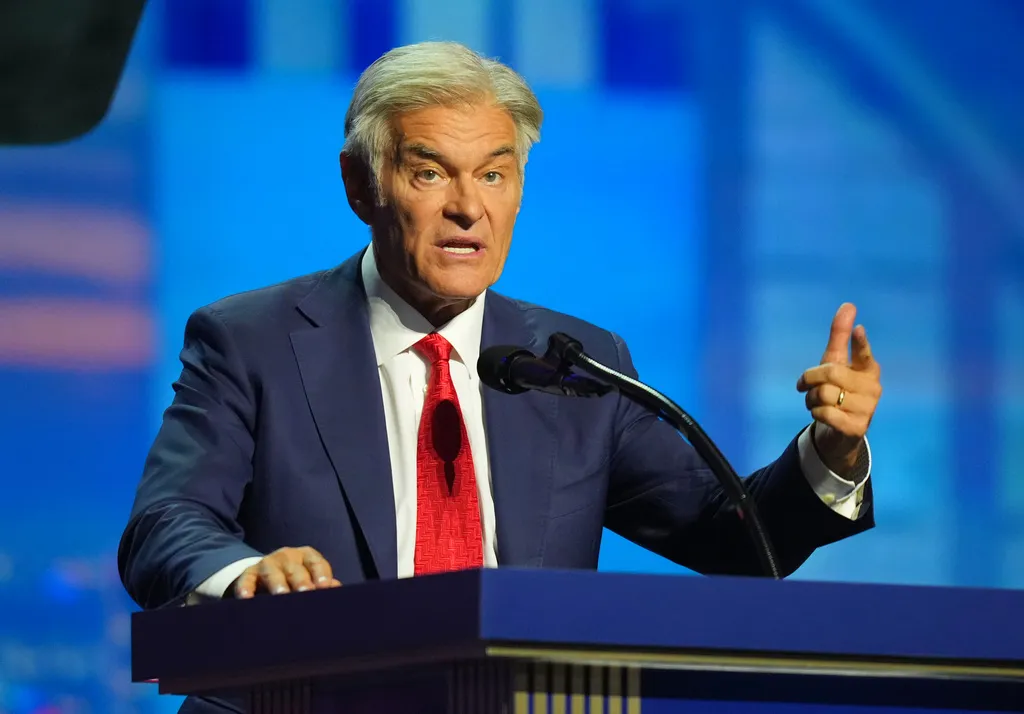 Dr. Oz jokes that politics is ‘much bloodier’ than heart surgery