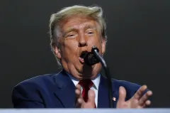 Trump pleads with voters to pretend he is on the ballot: ‘You’ve gotta do this for me’
