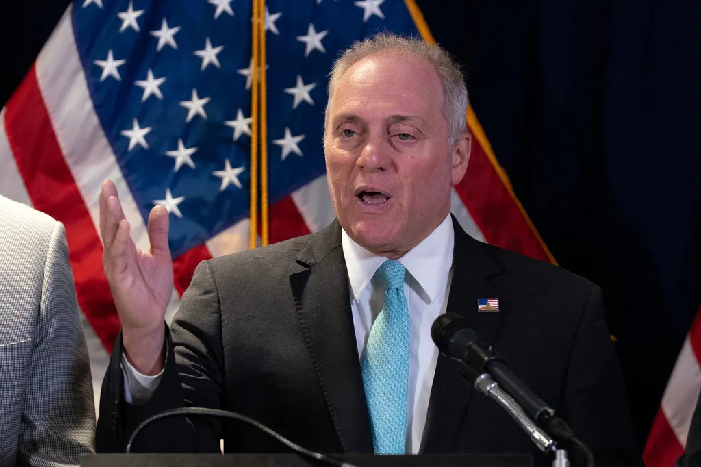 Scalise says ‘I don’t know’ why Trump banned three news outlets from White House