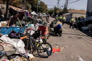 Homeless unions for rat urine diseased encampments