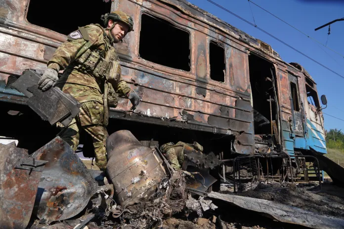 Ukraine train
