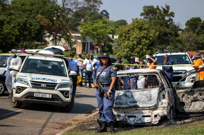 Separate mass shootings in South Africa townships leave at least 27 people dead