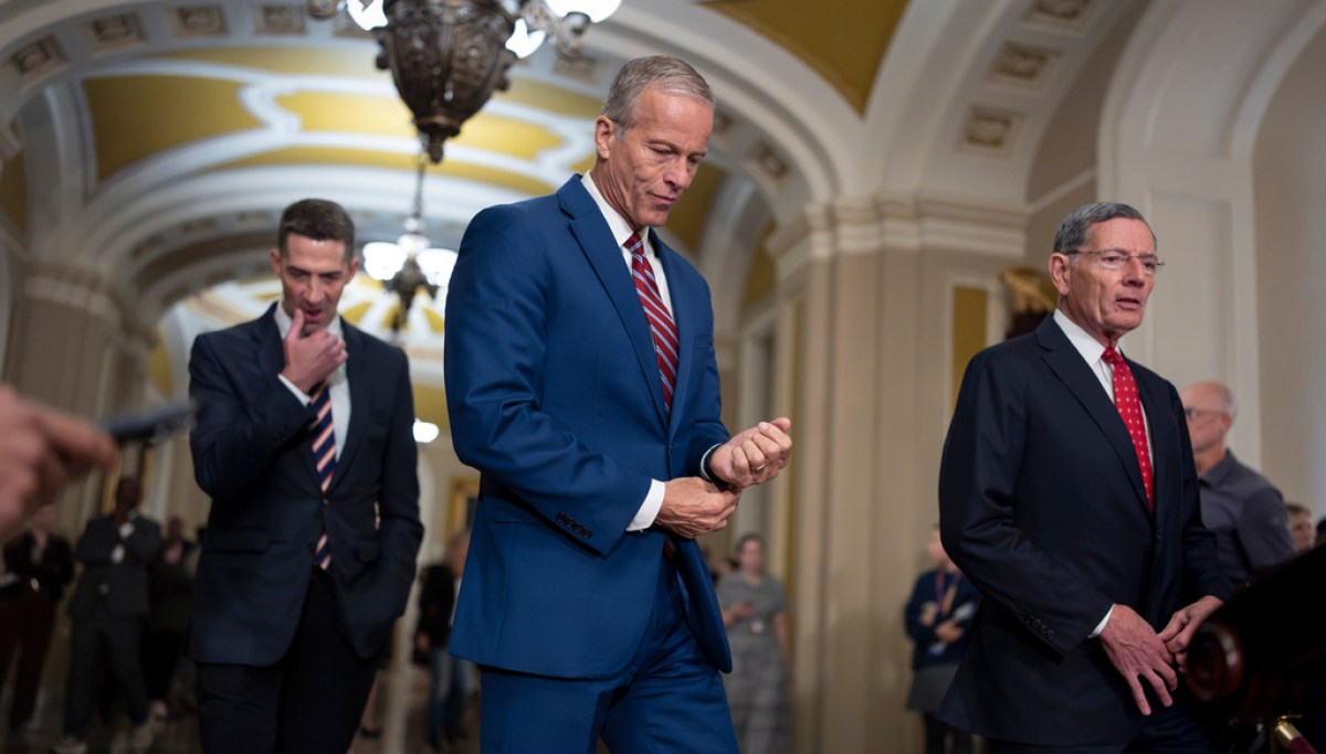 Thune’s midterm crossroads: Keep the Senate working or let candidates campaign