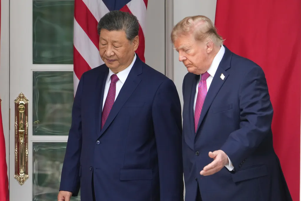 Trump threads needle between communist attacks against Democrats and warm embrace of Xi