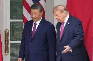 Trump threads needle between communist attacks against Democrats and warm embrace of Xi