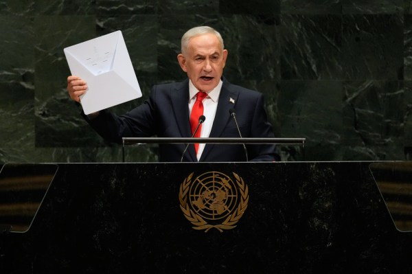 Rivals skeptical as Netanyahu warns of ‘attack’ against Israel before Oct. 27 election