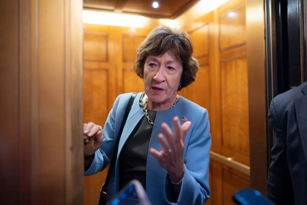 Susan Collins office in Maine spray-painted with obscenity