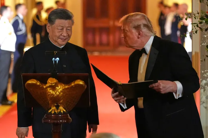 Trump and Xi toast the ‘long relationship between China and America’ Trump and Xi toast the ‘long relationship between China and America’