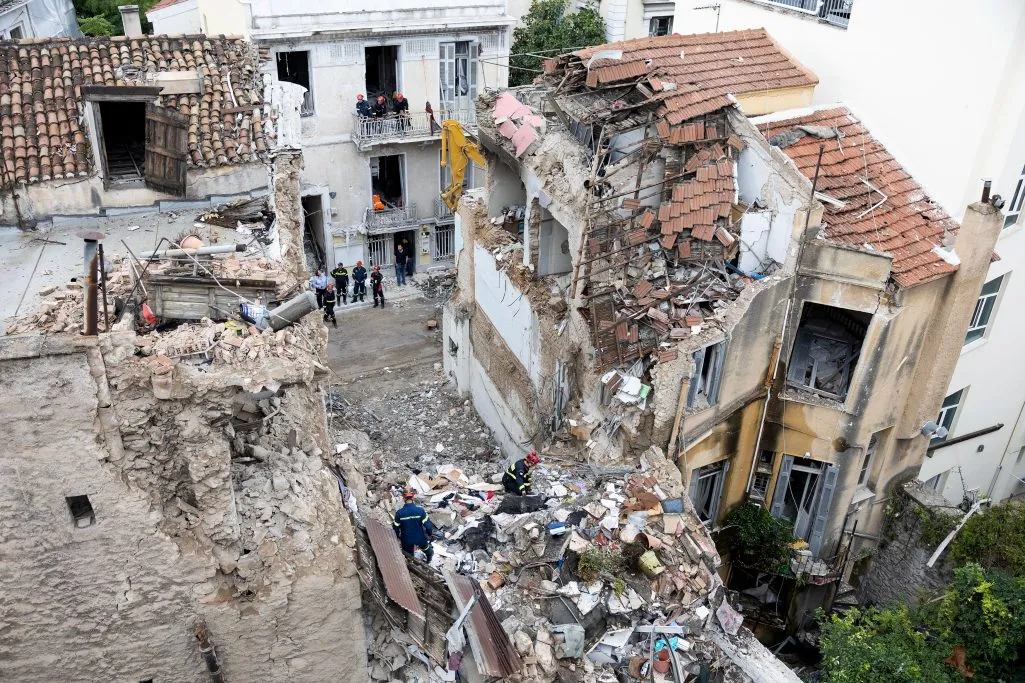 Four Americans dead after building collapses near the Acropolis in Athens