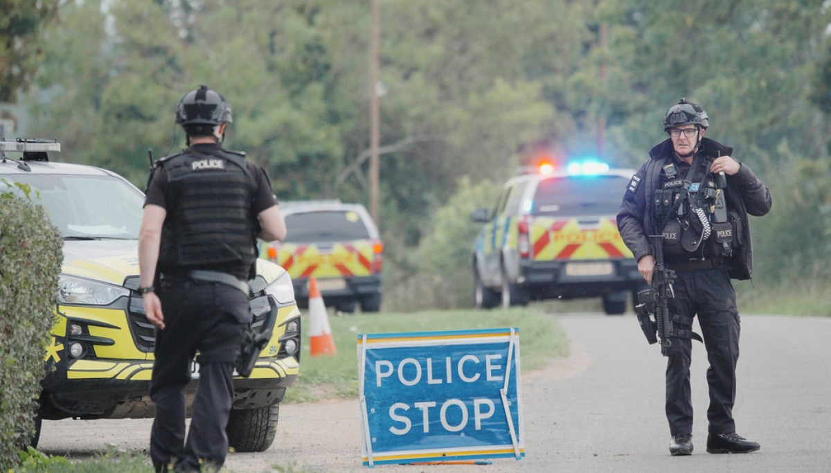 Five arrested on explosives charges near UK air base used by US in Iran war